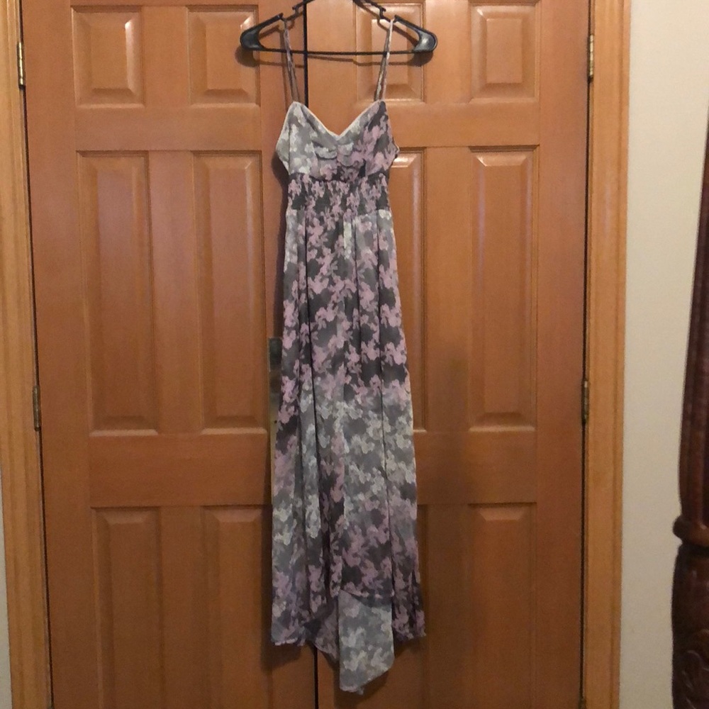 Princess Vera Wang Hi-Low Maxi Dress